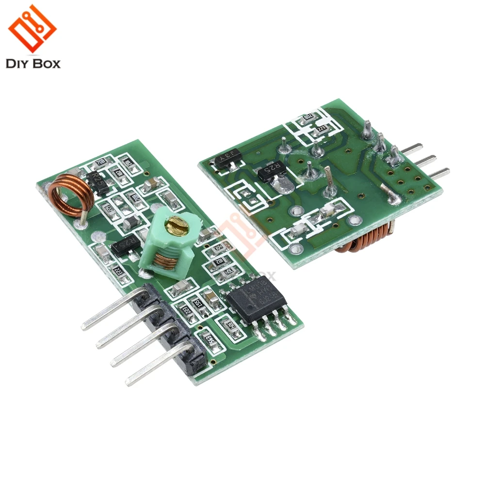 433 МГц RF беспроводной передатчик и модуль приемника DIY комплект для Arduino ARM MCU WL|kit for