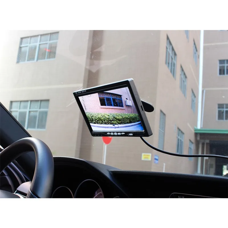 12В 24В 7 "TFT LCD монитор заднего вида + автобусные трейлеры RV 4Pin IR ночного видения