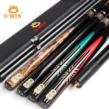 

High-end Handmade EVOLVER One Piece Snooker Cue Kit with Case with Telescopic Extension 9.5mm 10mm 11.5mm Tip Snooker Stick Cue