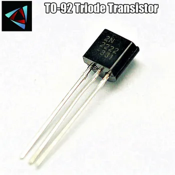 

100PCS 2N2222 2N2222A TO-92 TO92 Transistor new and original IC