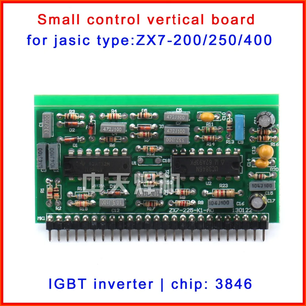 

Small vertical plate for Single tube IGBT DC welding machine with 3846 control chips 200/250/400
