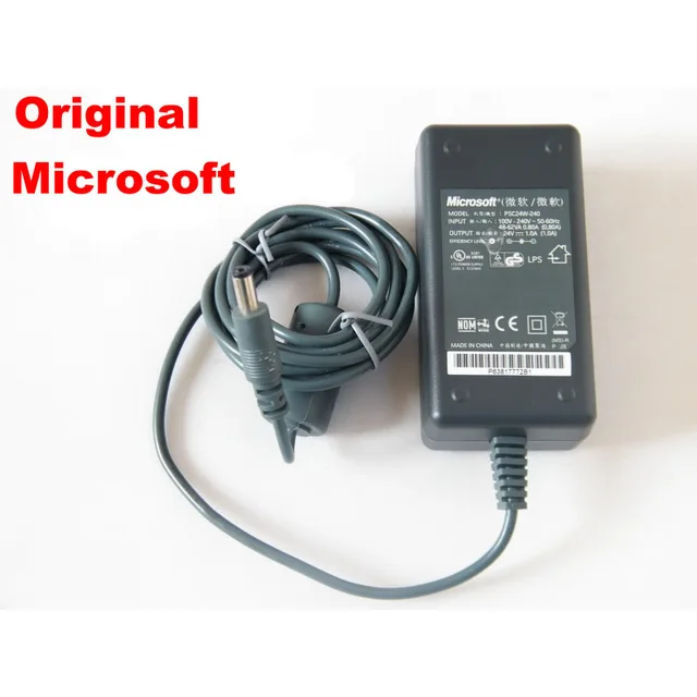 microsoft power supply for xbox 360 Xbox 360 power cord ac adapter power supply power brick home wall.