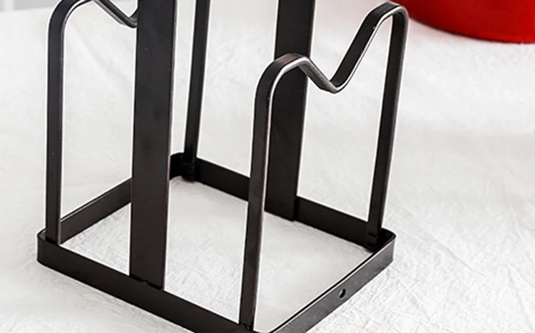 Iron-Cutting-Board-Holder-Cucina-Kitchen-Functional-Pot-Lid-Storage-Rack-Drainer-Rangement-Cuisine-Home-Organization-Supplies-013