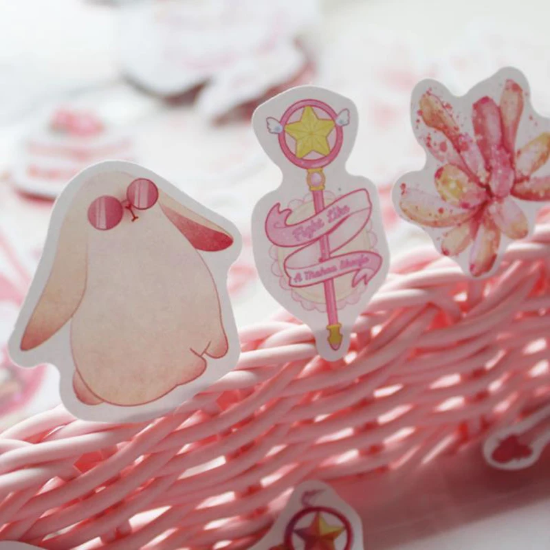 

1 Pack Cute Japanese Diary Panther Flamingo Unicorn Dog Decorative Stickers Scrapbooking Stationery Planner Label Stickers