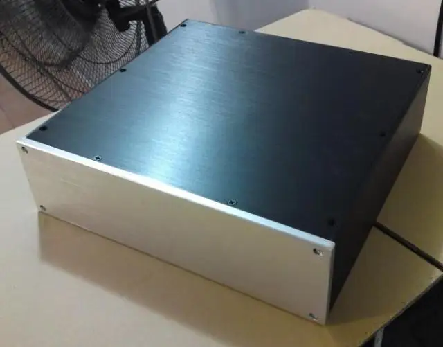 Шасси усилителя BZ3209 алюминиевый корпус 320*92*308 мм amp Чехол DIY box|Усилители мощности|