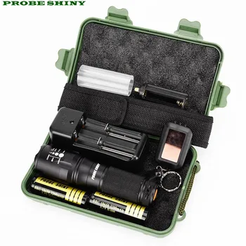 

HOT!!! G700 X800 LED Zoom Military Grade Tactical Flashlight Battery Self Defense Rechargeable Hard Light Free Shipping #NO17