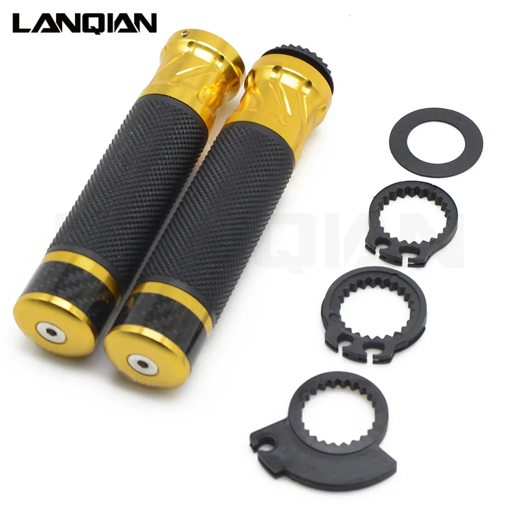 CNC Универсальный 7/8 ''22 мм мотоцикл Ручка Бар крышки/руль ручки для SUZUKI RM85 RM125 RM250 RMX250 RM 85 125 250 RMX 250 - Цвет: Gold