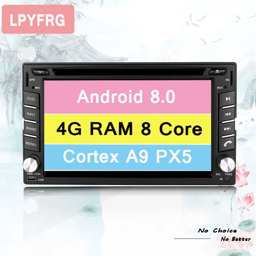 Excellent 8 core 4G RAM android 9.0 car dvd gps navigation 6.2" for Sonica 2000-2006 Santa fe car video player gps car multimedia player 1