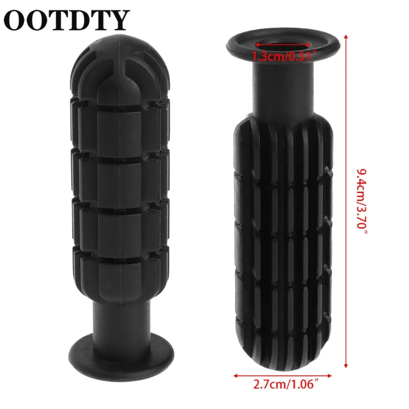 OOTDTY 2pcs Table Soccer Part Replacment Kid Football Fussball Foosball PVC Handle Grip Table Soccer Handle