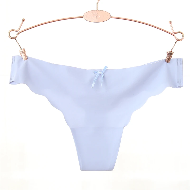 3pcs/lot Seamless Ladies Thong Low Waist Women Sexy G String Solid Underwear Panties Wholesale Lots Bulk 20