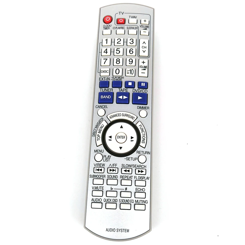 

New Original N2QAYB000165 For Panasonic Audio System Remote Control Fernbedienung