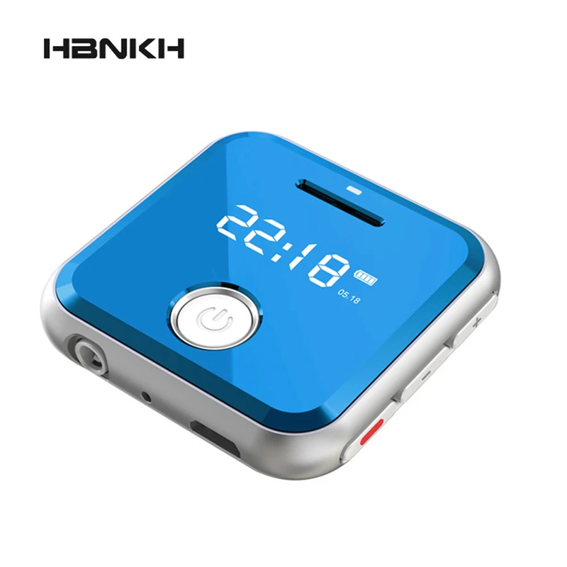 HBNKH MP3 Players Music Player 4G 8G 16G 32G LED Display Mini FM Player Speakers with Voice Recorder MP3 FM Radio Audio Player