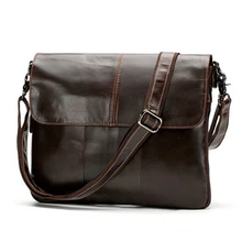 Véritable Cuir Hommes Sacs Hommes de Sac Bandoulière New Rabat-Sur Voyage Sac Homme Messenger Hommes Sacs En Cuir Casual épaule Sacs À Main