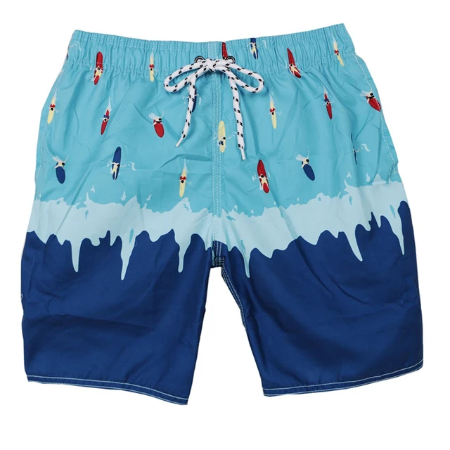 Kids Surfing Shorts 2018 New Summer Beach Children Cartoon Board Shorts