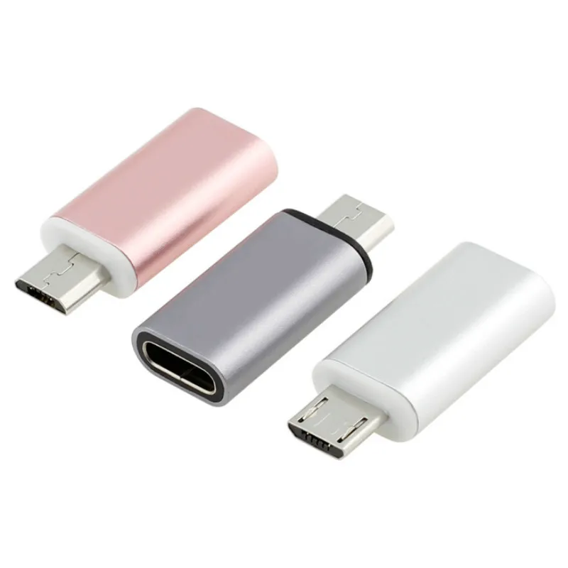 Micro USB к usb type C адаптер быстрой зарядки и передачи данных Micro USB разъем для huawei Xiaomi samsung Galaxy A7 адаптер USB-C