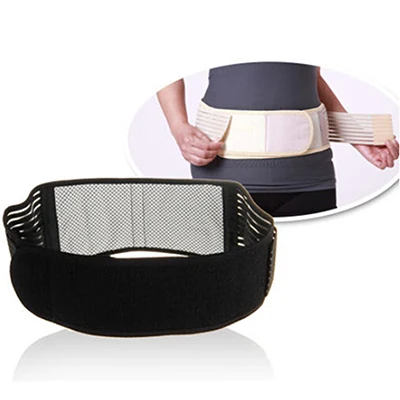 

120cm Adjustable Tourmaline Self-heating Magnetic Therapy Waist Brace Belt Pain Relief Lumbar Support Protection Health Care