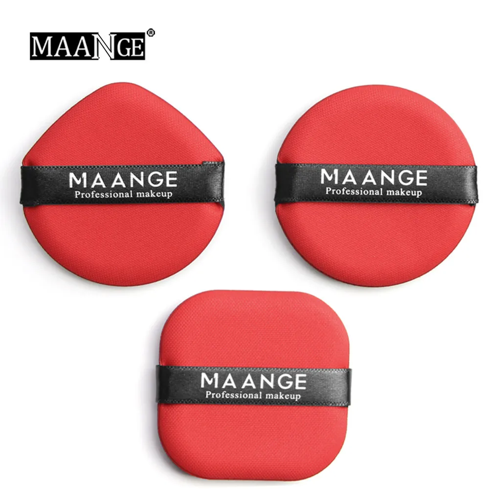 MAANGE 3 шт. кушон для макияжа Губка пышная прозрачная пудра тональный крем увлажняющий корректор для лица гладкая косметика инструменты для красоты