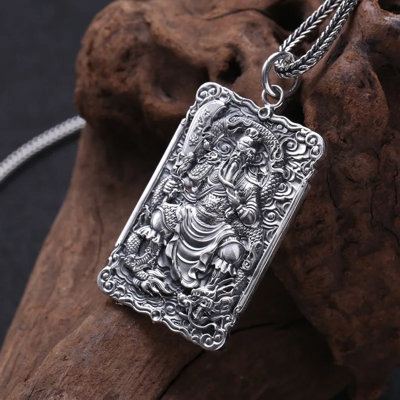 

Thomas Sabor Jewelry Pendants Asg Male Domineering Force Sterling Pendant Mammon Duke Guan Dao Tai Hang Restoring Ancient Ways