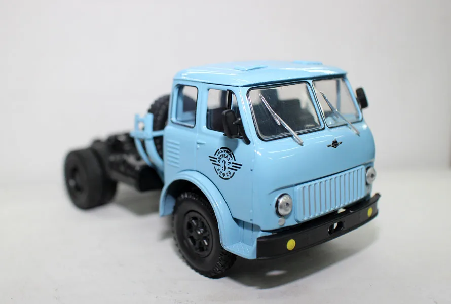 Классическая литая под давлением игрушечная модель 1:43 СССР русский МАЗ 504 винтажный фургон для трактора, прицепа, грузовика, модель для коллекции, украшения