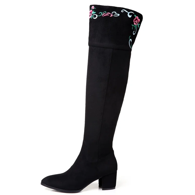 Online Buy Wholesale comfortable thigh high boots from