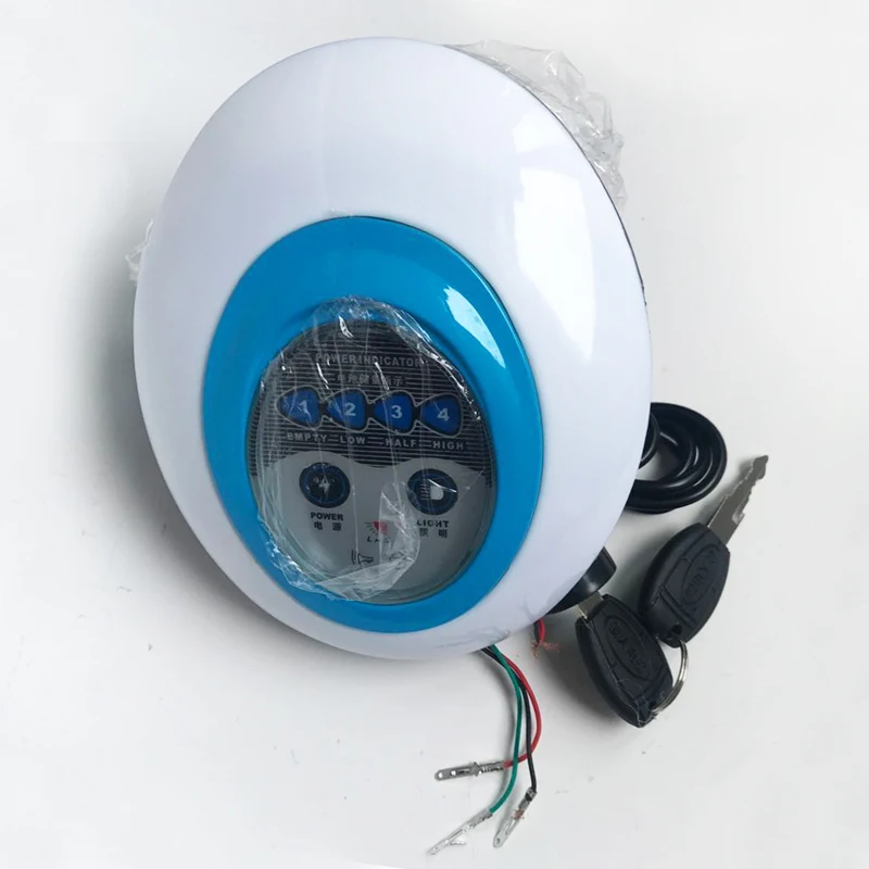 

5 in1 LED Headlight Frontlight for Electric Bike Scooter 36V Light with Horn Lock