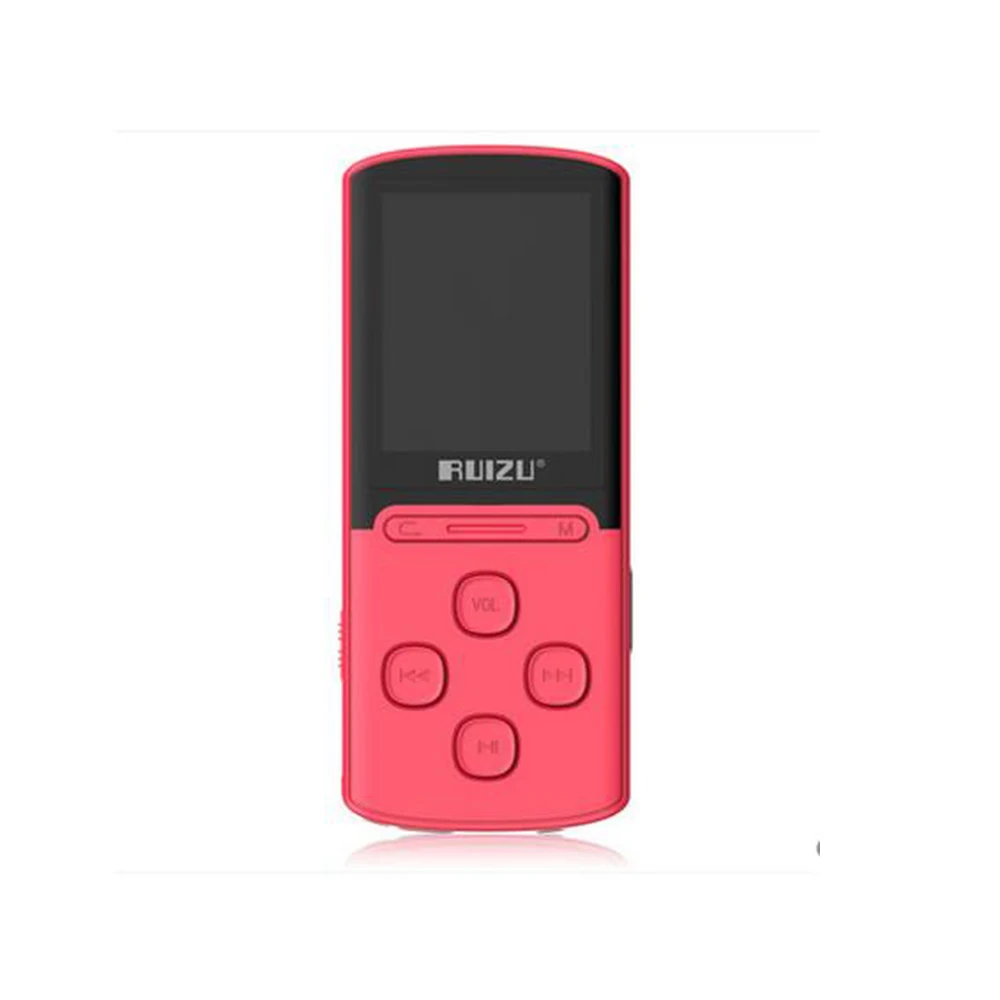 MP3 плеер RUIZU X11, 1,8 дюймов, 8G, высокое качество, без потерь, звукозапись, FM радио, спортивный, 64 ГБ, Micro SD карта