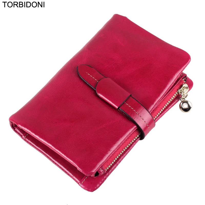 

Genuine Leather Short Women Wallets Carteir New Women Fashion Note Female Purse Coin Pocket Small Purse Female Short Design