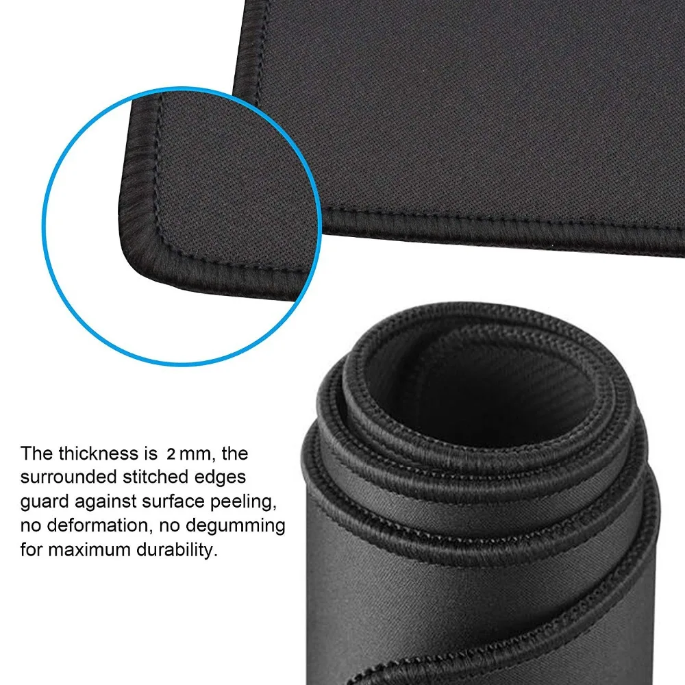  Rakoon Large Size Gaming Mouse Pad Anti-slip Natural Rubber PC Computer Gamer Mousepad Desk Mat Loc