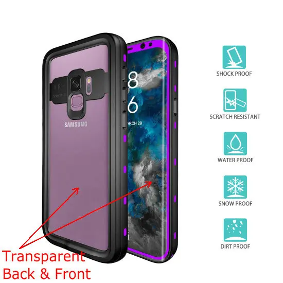samsung s9 waterproof case (8)purple__