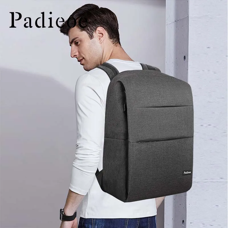 Padieoe Мужской Рюкзак bookbag мужская сумка холщовая Роскошная школьная задняя