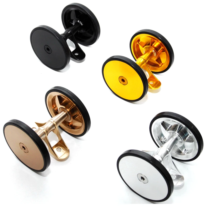 Sale TWTOPSE 60mm Bike Easywheel Mudguard Wheel For Brompton Folding Bicycle Mud Guards Wheel Double AL7075 CNC Lightweight 72g Parts 0