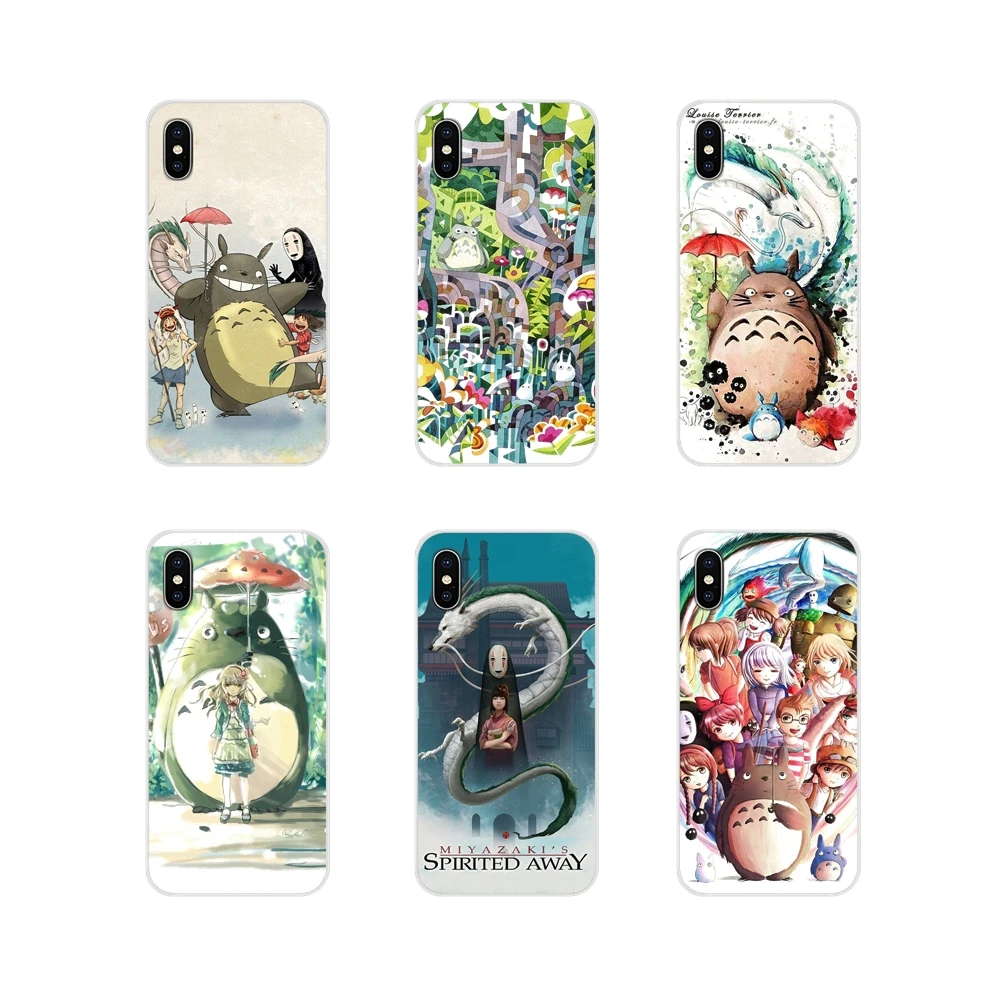 

For Samsung Galaxy S4 S5 MINI S6 S7 edge S8 S9 S10 Plus Note 3 4 5 8 9 Studio Ghibli Ghiblies totoro Lovely Design Designer Case