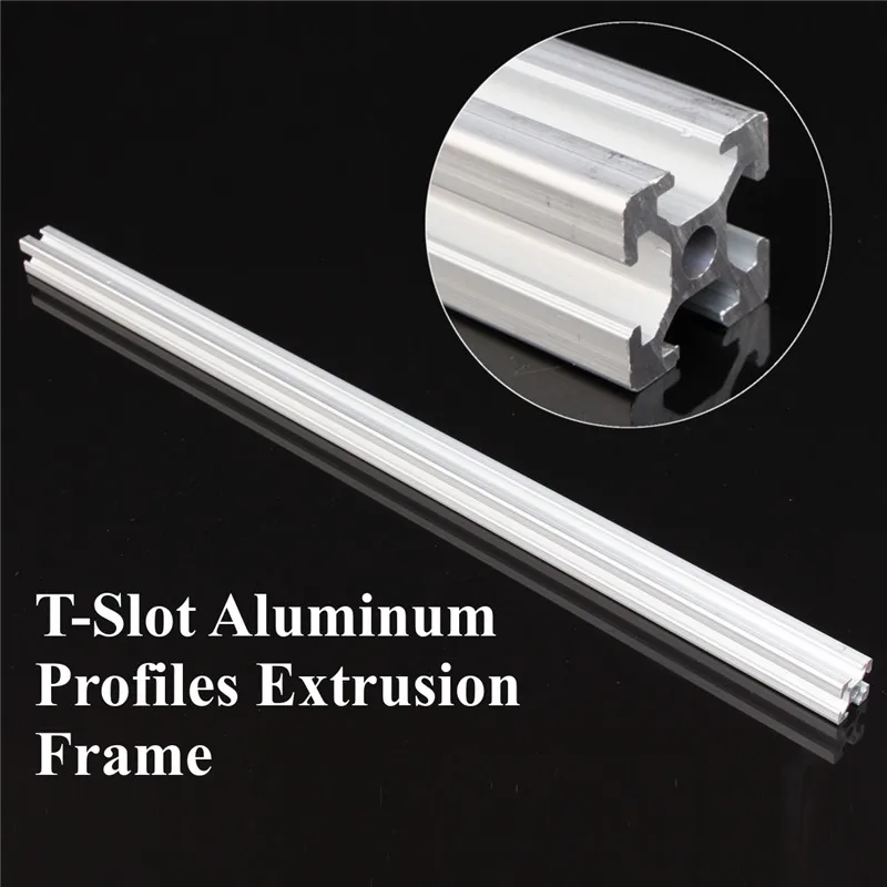 

200/250/300/350mm Length 2020 T-Slot Aluminum Profiles Extrusion Frame For CNC