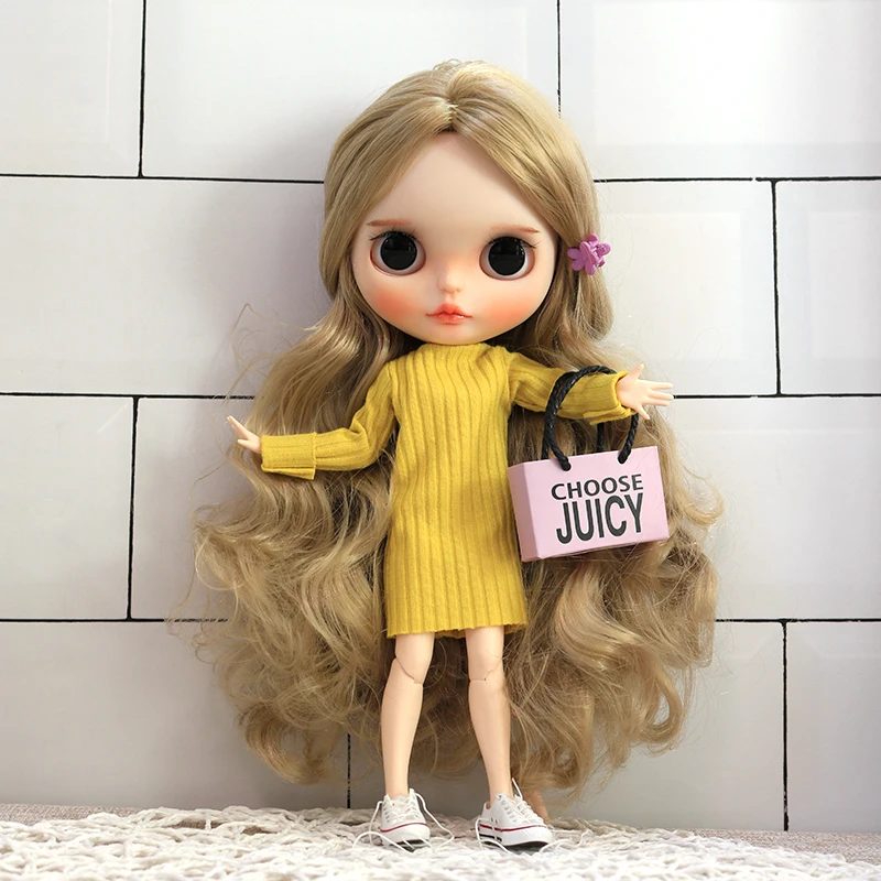 Красочные Blyth куклы одежда Blyth свитер для 1/6 Аксессуары куклы(fit Blyth, Barbies, Kurhn, 1/6 bjd, azone, fr, 1/6 кукла