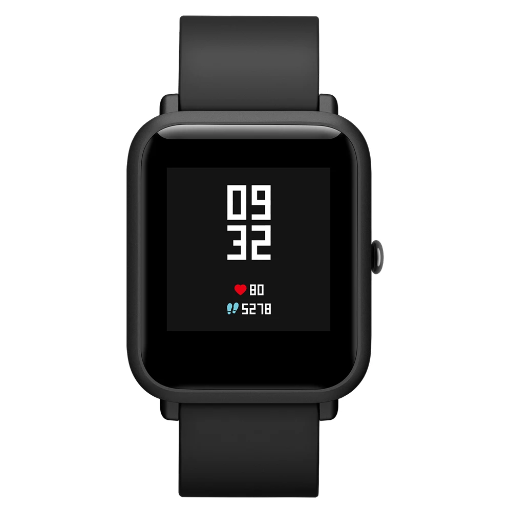 Спортивный мягкий силиконовый ремешок Laforuta 20 мм для часов Xiaomi Amazfit Bip Huami