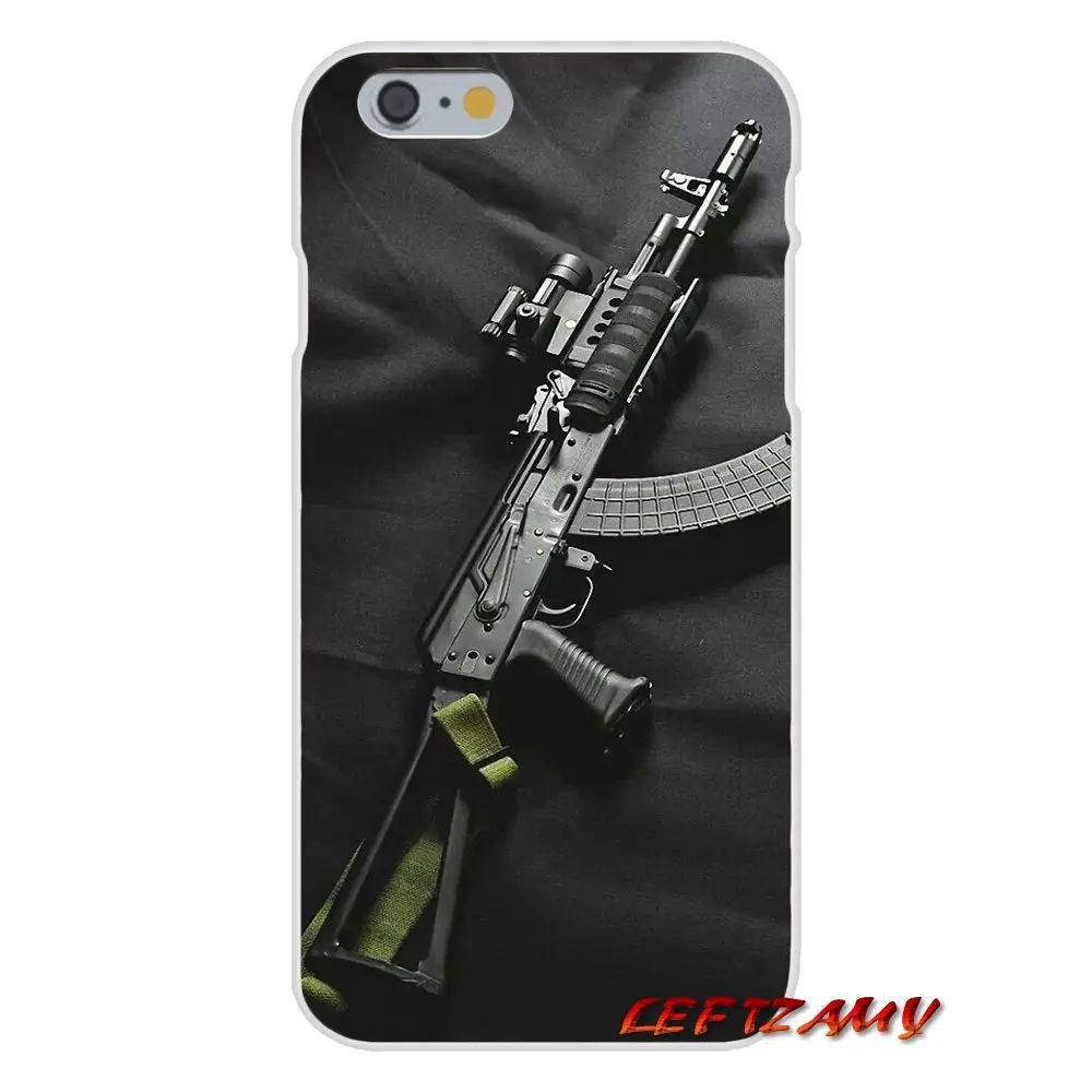 Аксессуары чехлы для телефонов серии AK47 Gun Samsung Galaxy S3 S4 S5 MINI S6 S7 edge S8 S9 Plus Note 2 3 4 5