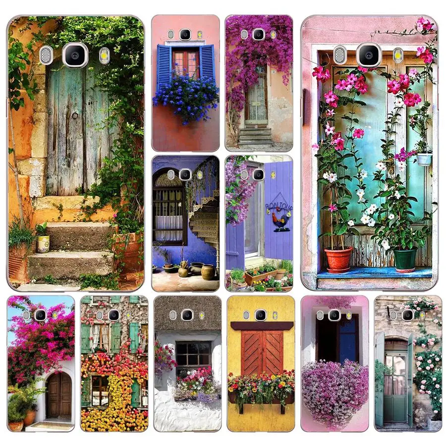 169FG House With Flowers At Windows Soft Silicone Tpu Cover phone Case for Samsung j3 j5 j7 2016 2017 j330 j2 j6 Plus 2018 | Мобильные