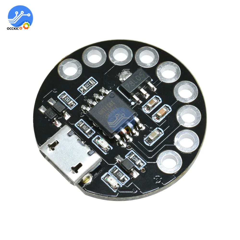Микро usb LilyTiny LilyPad ATtiny85 макетная плата для Arduino DIY Kit программируемый SRAM Digispark