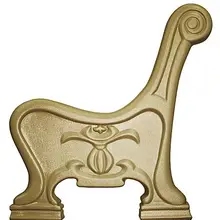 Скамейка пластиковые формы для бетона дизайн скамейки для сада штукатурка каменная плитка Жесткий ABS пластик Декор сад