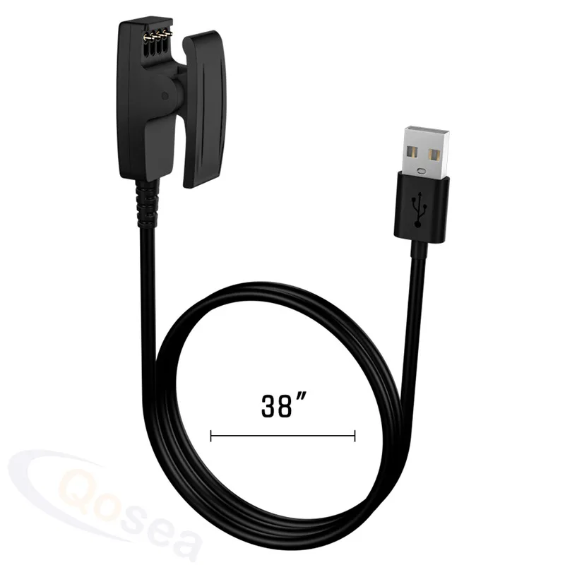 Usb кабель с зажимом для часов Garmin Forerunner235 645 735 35 Vivimove HR аксессуары смарт