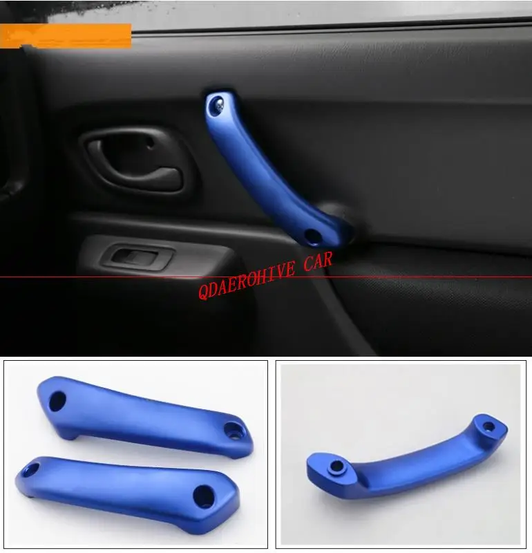 

QDAEROHIVE aluminium Car Interior door Handle Decoration Cover Stickers for SUZUKI Jimny 2007-2015 !