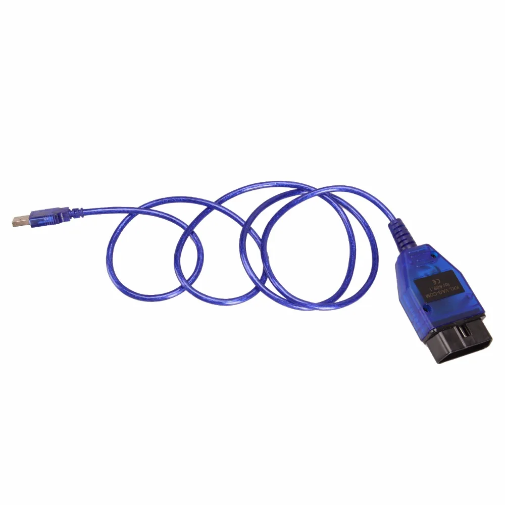 Бесплатная доставка для VW AUDI SEAT SKODA VAG COM 409.1 USB кабель ККЛ OBD2 OBDII диагностический