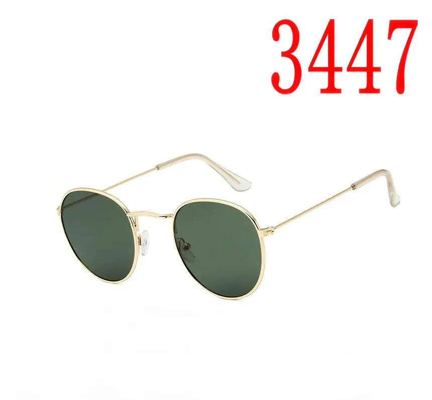 

2019 New Mens Classic small Round Sunglasses steampunk Women Vintage Retro Mirror John Lennon Sun Glass Oculos de sol Masculino