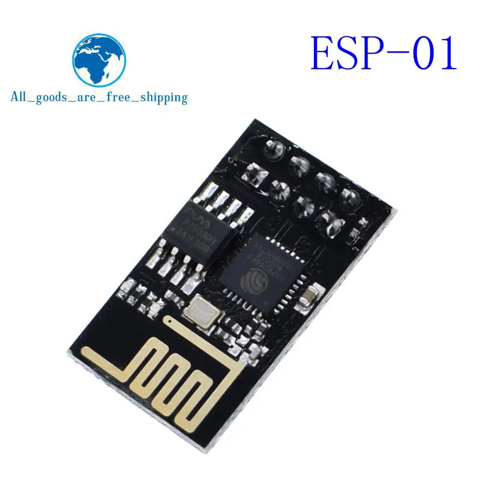 

TZT Upgraded version ESP-01 ESP8266 serial WIFI wireless module wireless transceiver
