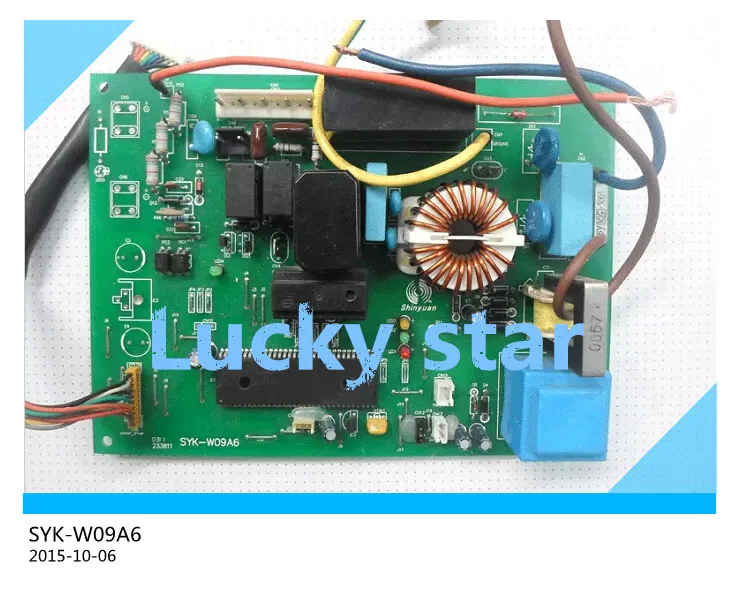 

95% new for Air conditioning computer board circuit board YK-W09A6 good working