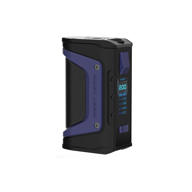 Vape мод GeekVape Aegis мод aegis Legend 200 Вт TC коробка мод Питание от двух батарей 18650 электронные сигареты без батареи для zeus rta blitzen - Цвет: Navy blue trim