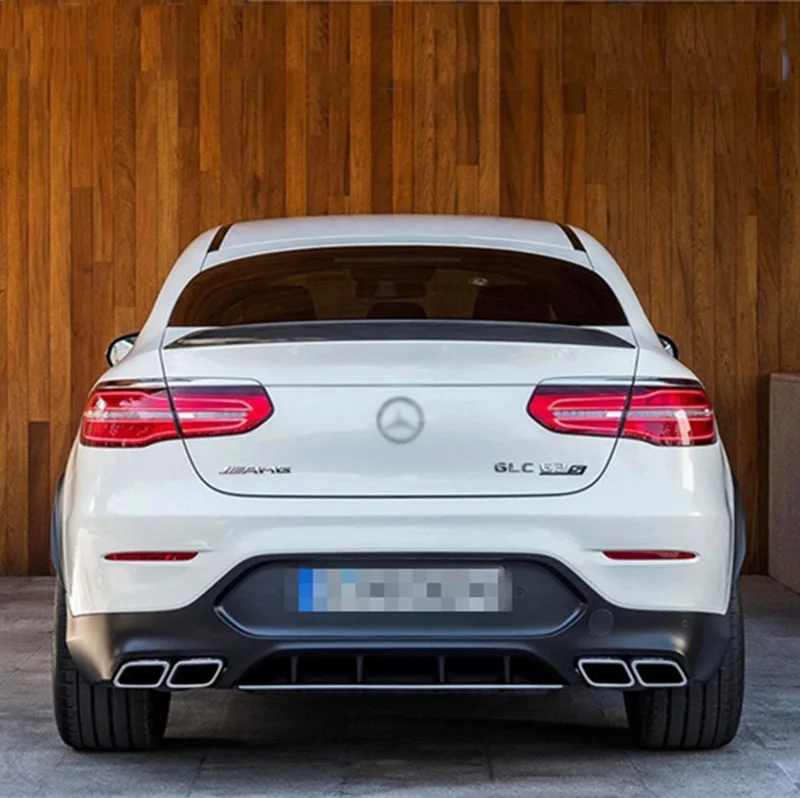 Для Benz Coupe GLC300 GLC200 GLC260 спойлер 2017 автомобильный Стайлинг ABS пластиковый
