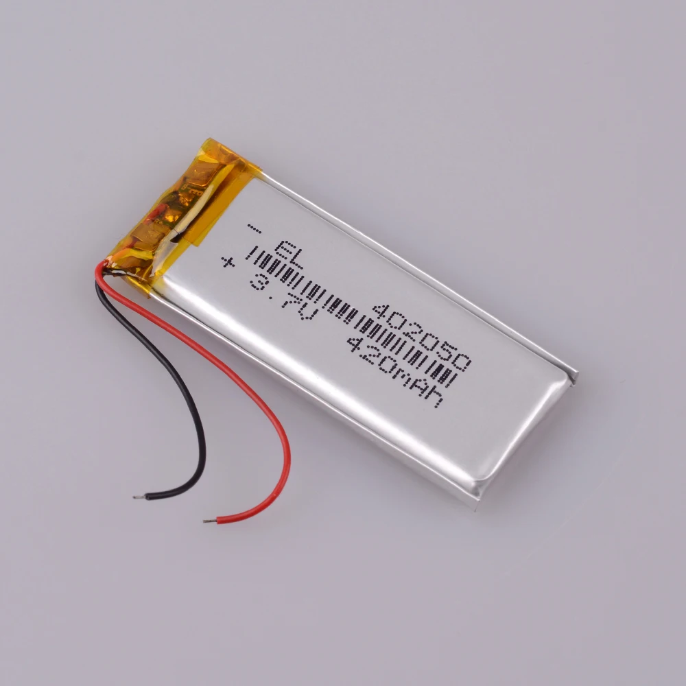 420mAh 3 7 V 402050 литий полимерный аккумулятор замена Li po батареи для MP3 плеера MP4 MP5