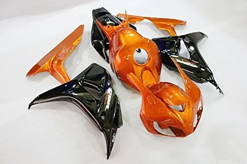 

Orange Black Fairing Bodywork Injection for 2006-2007 Honda CBR 1000 RR CBR1000RR