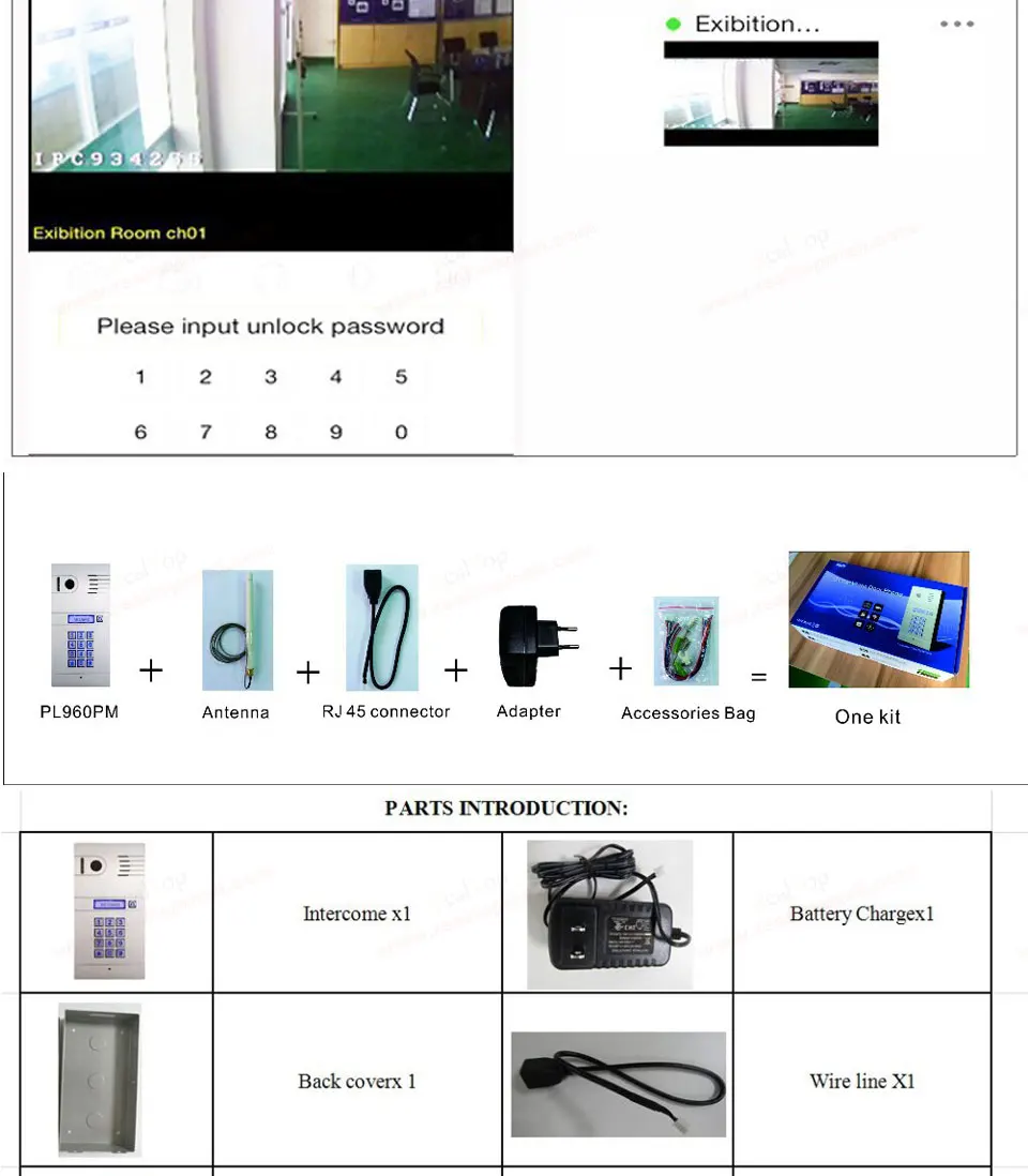 3G 4G/Wi-Fi ip-домофон двухсторонний домофон дистанционно разблокировать дверь через смартфон мобильный Глобальный Видео дверной телефон